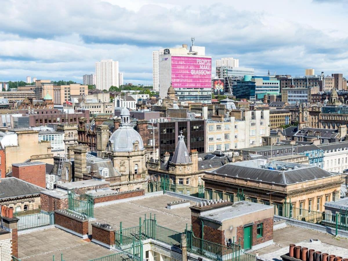Glasgow City Centre G1 Penthouse With Riverviews - Duplex Bagian luar foto