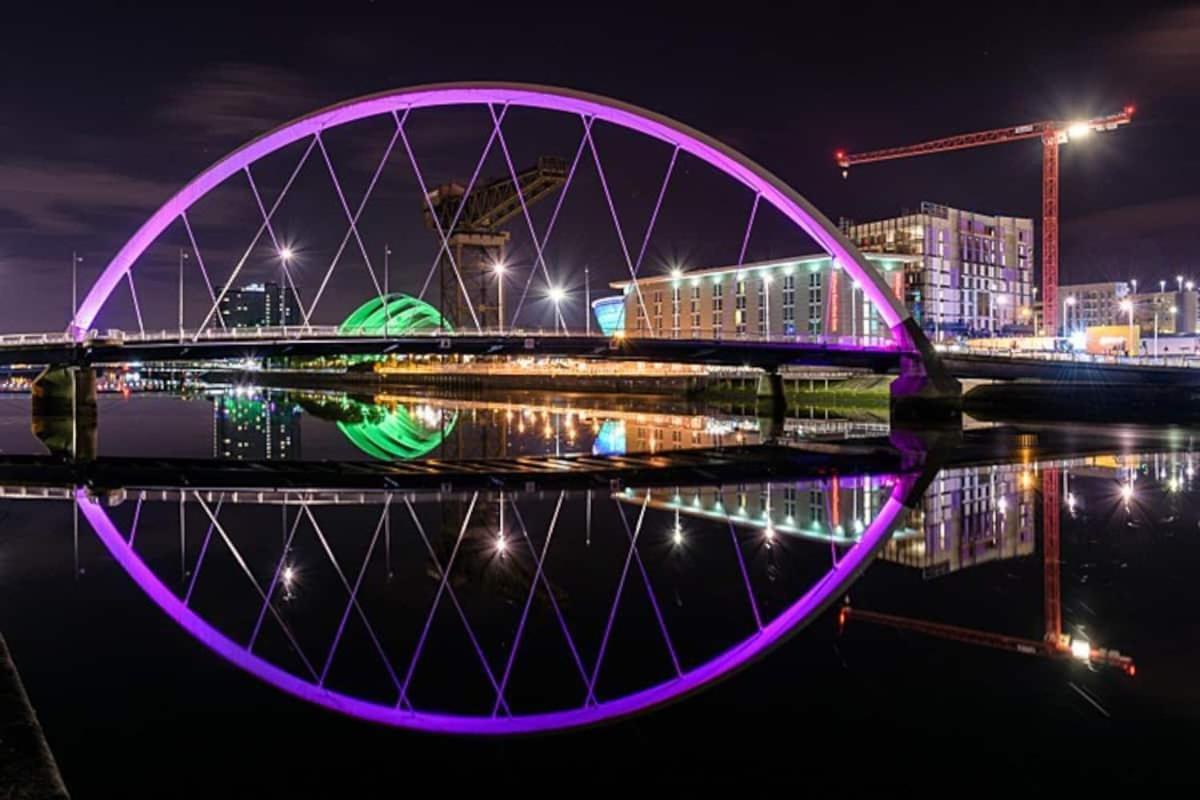 Glasgow City Centre G1 Penthouse With Riverviews - Duplex Bagian luar foto