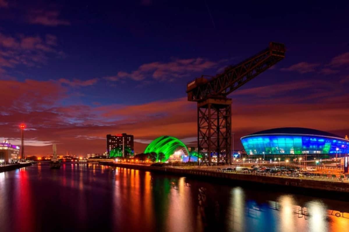 Glasgow City Centre G1 Penthouse With Riverviews - Duplex Bagian luar foto